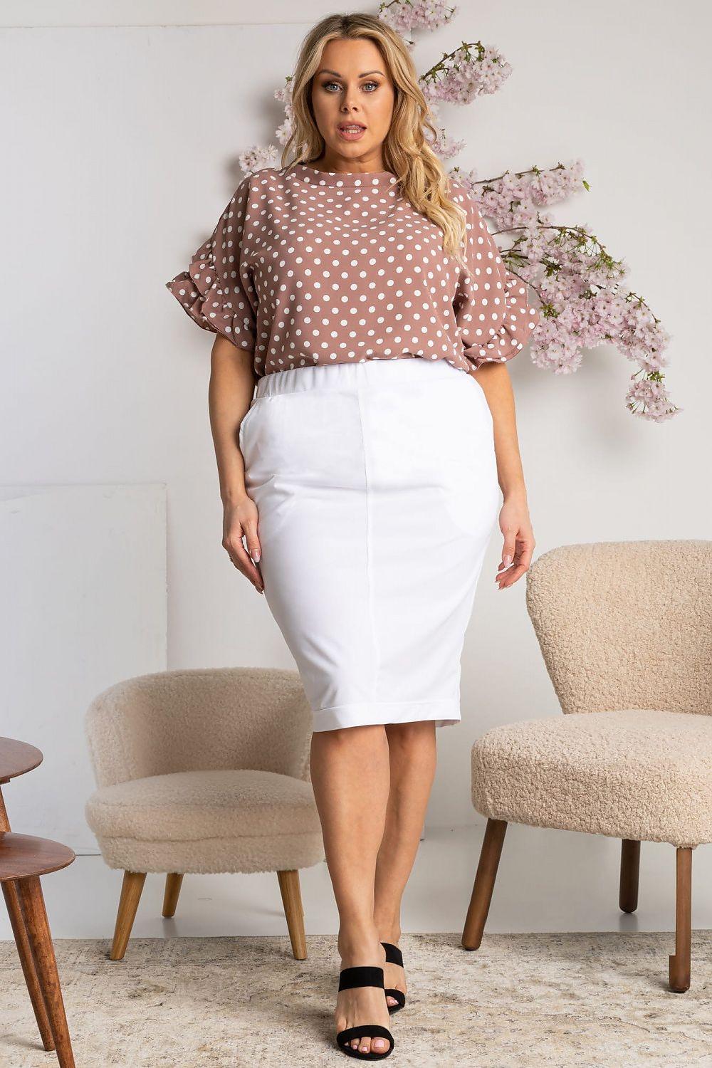 Plus size Skirt model 178551 Karko - KevRow5760