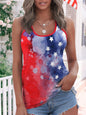 Tie-Dye Scoop Neck Tank - KevRow5760