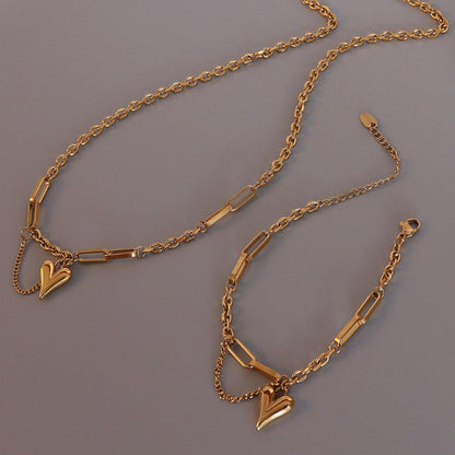 14K Yellow Gold Chain Necklace with a Barrel Clasp KevRow5760