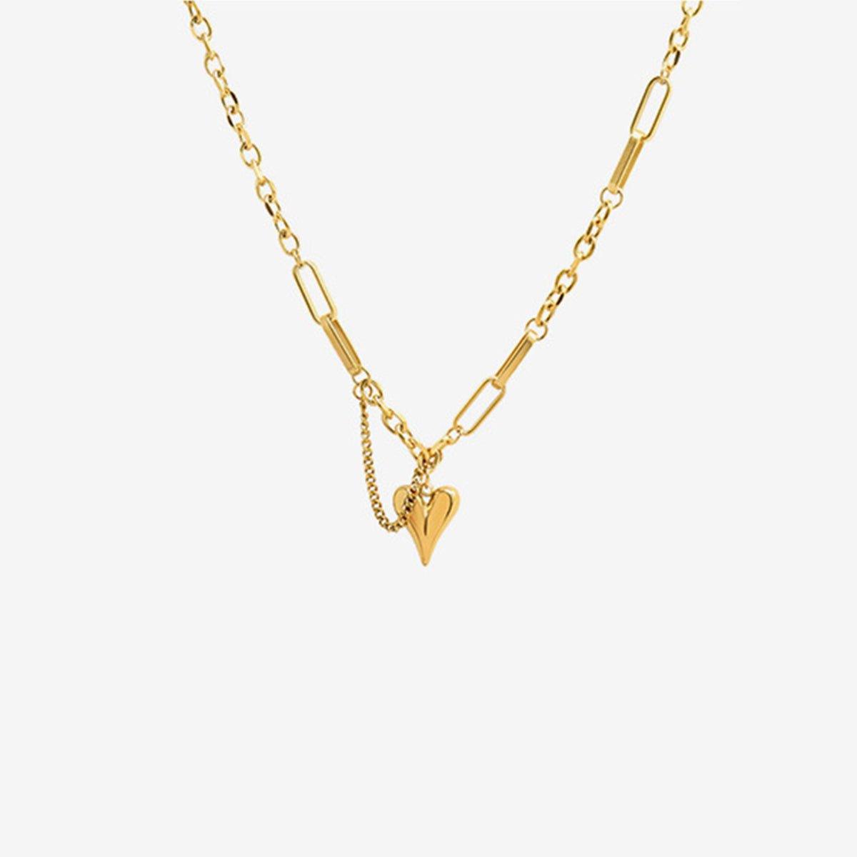 14K Yellow Gold Chain Necklace with a Barrel Clasp KevRow5760