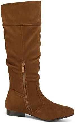 DREAM PAIRS Women&#39;s Knee High Pull On Fall Weather Winter Boots - KevRow5760