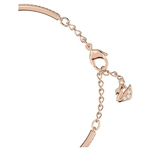 SWAROVSKI Generation bangle, White, Rose-gold tone plated - KevRow5760