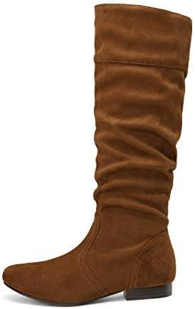 DREAM PAIRS Women&#39;s Knee High Pull On Fall Weather Winter Boots - KevRow5760