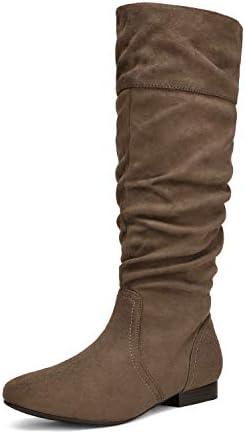 DREAM PAIRS Women&#39;s Knee High Pull On Fall Weather Winter Boots - KevRow5760