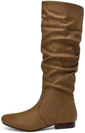 DREAM PAIRS Women&#39;s Knee High Pull On Fall Weather Winter Boots - KevRow5760