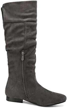 DREAM PAIRS Women&#39;s Knee High Pull On Fall Weather Winter Boots - KevRow5760