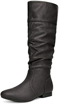 DREAM PAIRS Women&#39;s Knee High Pull On Fall Weather Winter Boots - KevRow5760