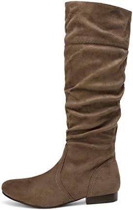 DREAM PAIRS Women&#39;s Knee High Pull On Fall Weather Winter Boots - KevRow5760