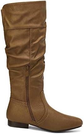 DREAM PAIRS Women&#39;s Knee High Pull On Fall Weather Winter Boots - KevRow5760