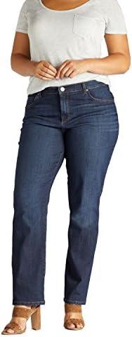 Lee Women&#39;s Plus Size Relaxed Fit Straight Leg Jean - KevRow5760