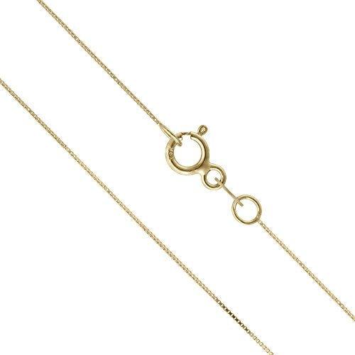 14K Yellow Gold Chain Necklace with a Barrel Clasp KevRow5760