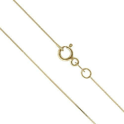 14K Yellow Gold Chain Necklace with a Barrel Clasp KevRow5760