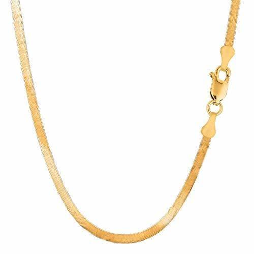 14K Yellow Gold Chain Necklace with a Barrel Clasp KevRow5760