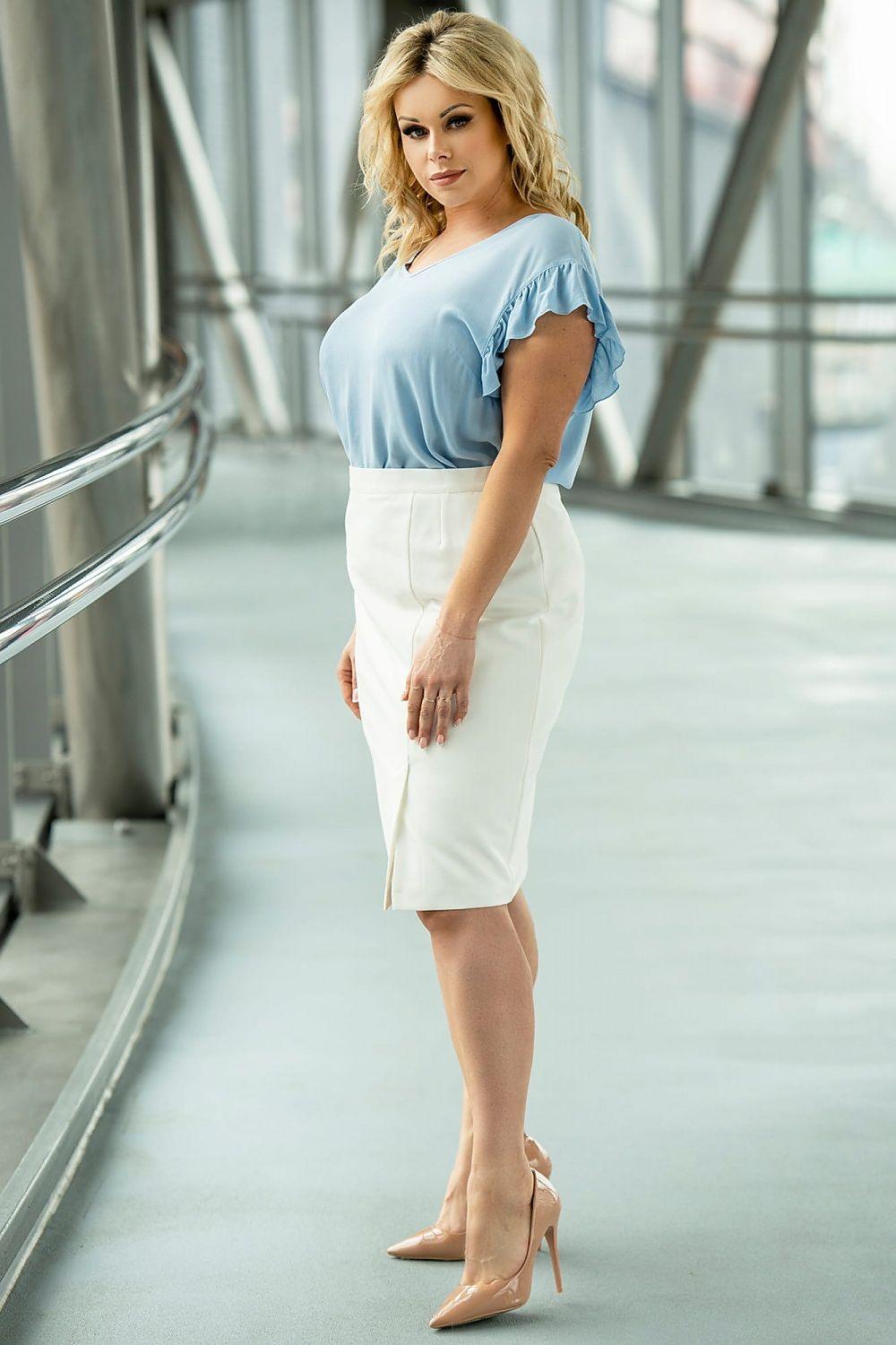 Plus size Skirt model 184895 Karko - KevRow5760