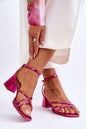 Heel sandals model 180643 Step in style - KevRow5760