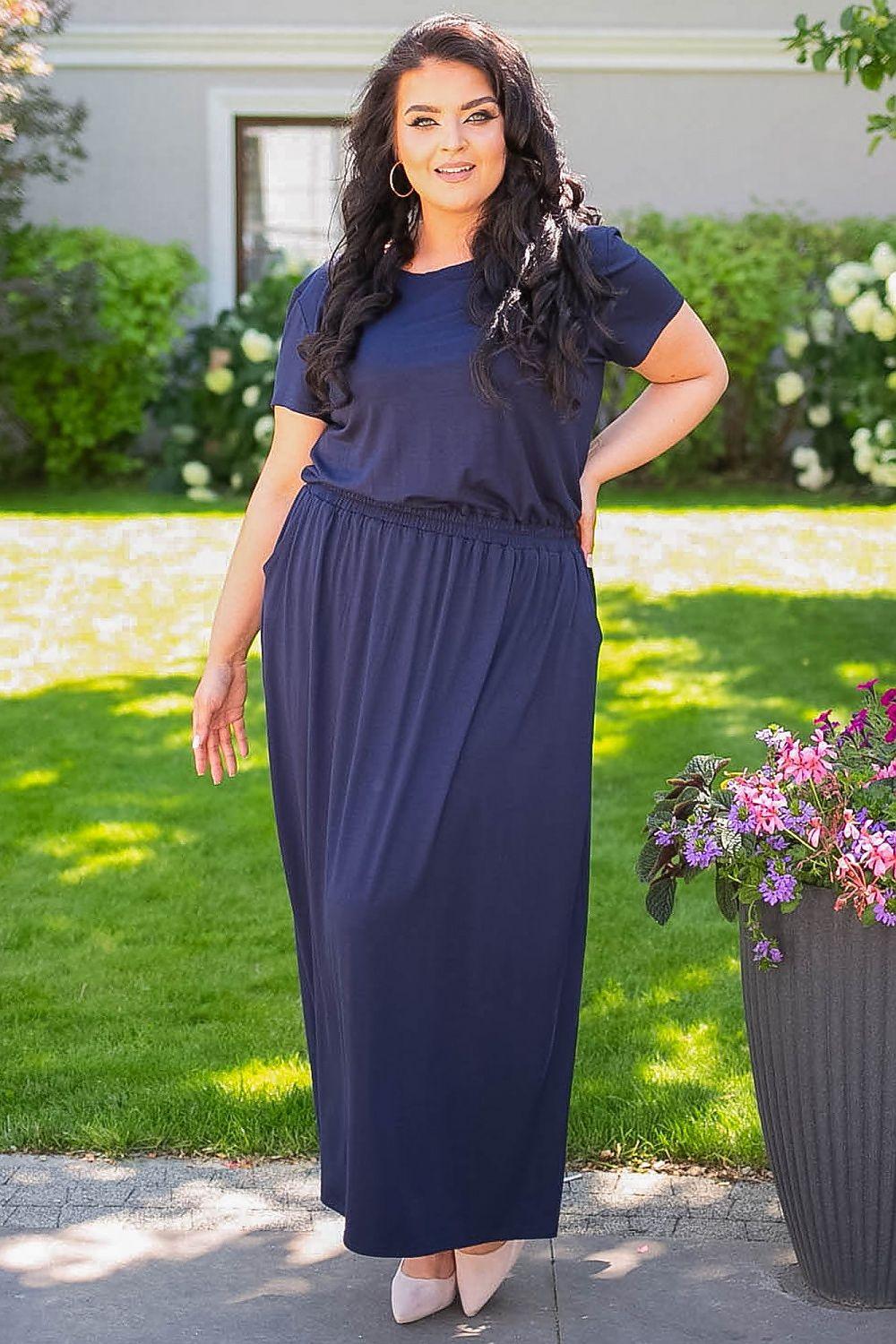 Plus size dress model 183390 Karko - KevRow5760